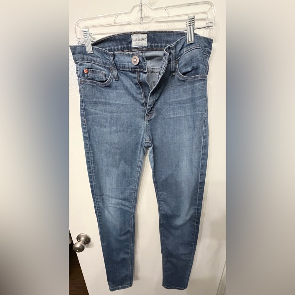 Hudson Jeans Women's Light Blue Skinny Stretch Jeans Size 29